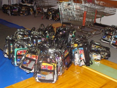 Backpack Preparation